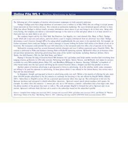 Online File W9.1 Wireless Advertising in Action
