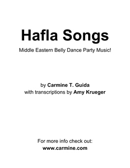 Middle Eastern Belly Dance Party Music! by Carmine T. Guida With