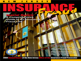 A Comprehensive Guide to NJ Insurance Fraud Law Special R Special Report