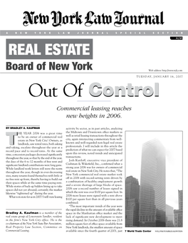 Out of Control Commercial Leasing Reaches New Heights in 2006