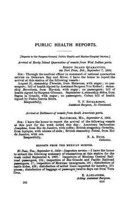 Public Health Reports