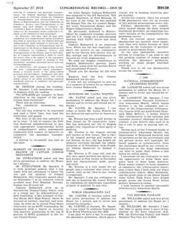 Congressional Record—House H9139