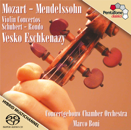 Mendelssohn Vesko Eschkenazy Mozart