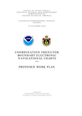 Canada US ENC Boundary Issues 15Oct20044