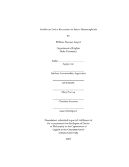 Duke University Dissertation Template