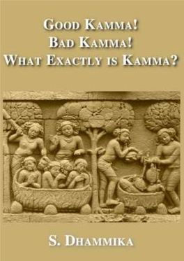 Kamma and Rebirth in Buddhism