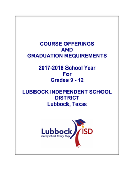 Course Offerings and Graduation Requirements