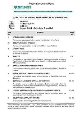 (Public Pack)Agenda Document For