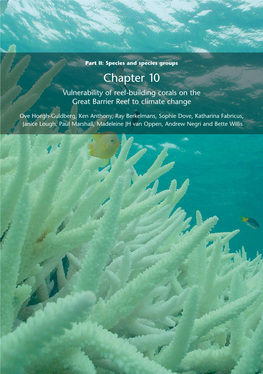 Chapter 10 Vulnerability of Reef-Building Corals on the Great Barrier Reef to Climate Change