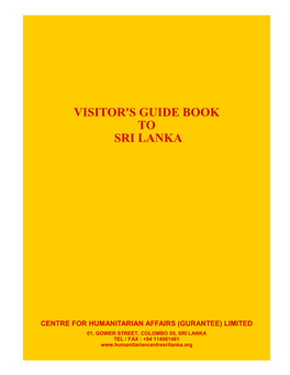 Visitor's Guide Book to Sri Lanka