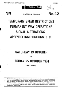 Nn Temporary Speed Restrictions Permanent