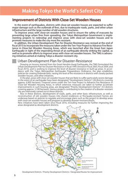 Making Tokyo the World's Safest City