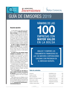 Guía De Emisores 2019