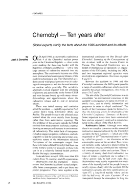 Chernobyl — Ten Years After