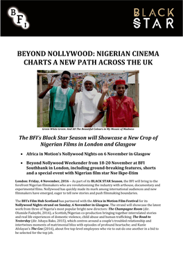 Beyond Nollywood Showcases New Nigerian Cinema