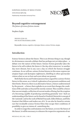 Beyond Cognitive Estrangement – the Future of Science