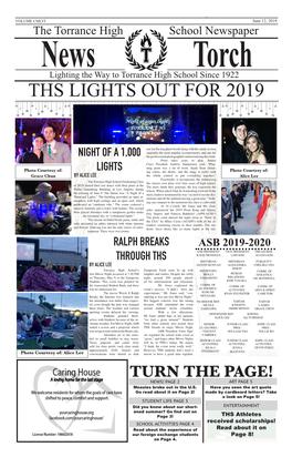 Ths Lights out for 2019