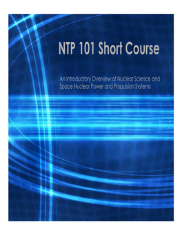 NTP 101 Short Course