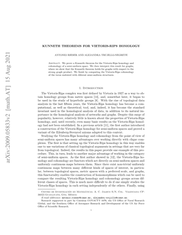 Arxiv:2009.05833V2 [Math.AT] 15 Aug 2021 62 Unjao T,M Gto, Guanajuato, 36023 Eetcasso Pcs Hsi Uhmr Icl Od Foesml S Simply One Others