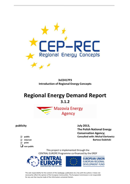 Regional Energy Demand Report 3.1.2