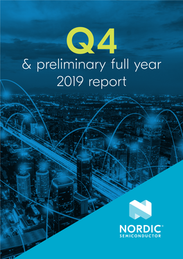 & Preliminary Full Year 2019 Report