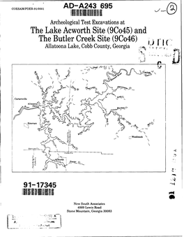 (9Co45) and the Butler Creek (9Co46) Sites