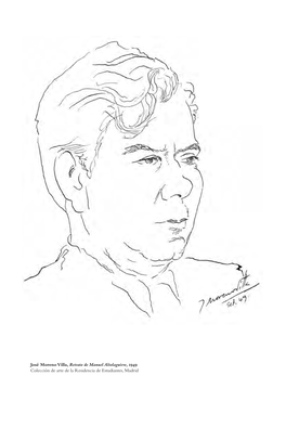 José Moreno Villa, Retrato De Manuel Altolaguirre, 1949 Colección De Arte De La Residencia De Estudiantes, Madrid V33-05.Epist Altoaguirre 14/12/05 18:54 Página V