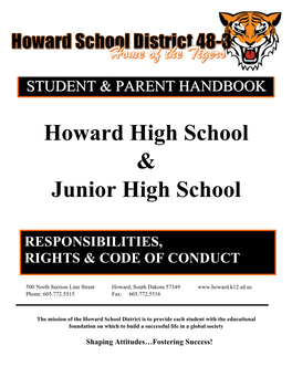 Student Handbook