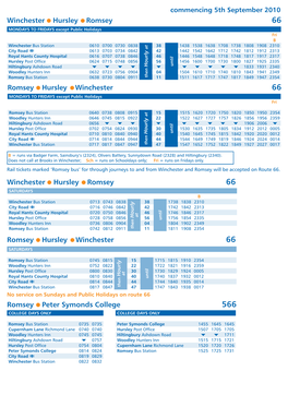 Timetable 6209 66 (Winchester).Pdf