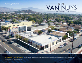 VAN NUYS BLVD KEWEN AVE Purpose of Providing Tenant Lessee Information About This Listing to Prospective Customers