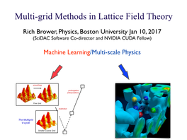 Multi-Grid Methods in Lattice Gauge Theory