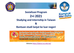 Sosialisasi-Program-2I-Taiwan-2021-POLINEMA