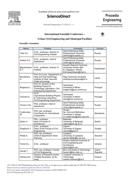 Scientific Committee