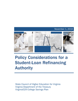 Policy Considerations for a Student-Loan Refinancing