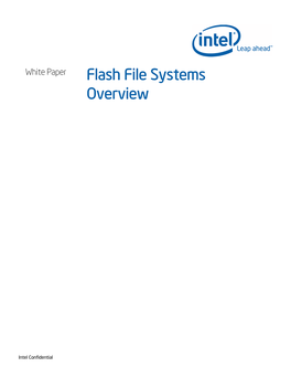 Flash File Systems Overview