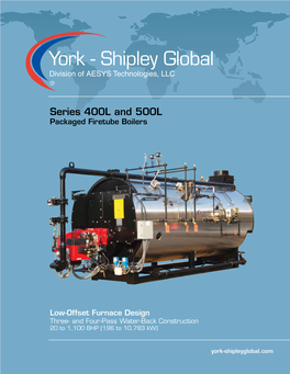 Series 400L and 500L Packaged Firetube Boilers