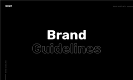 BRAND GUIDELINES BRAND GUIDELINES Con Table of Ten Ts