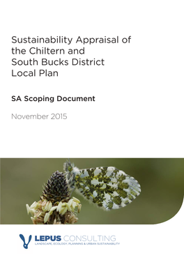 Sustainability Appraisal of the Chiltern and South Bucks Local Plan
