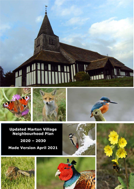 Updated Marton Village Neighbourhood Plan 2020 – 2030