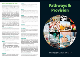 Pathways & Provision