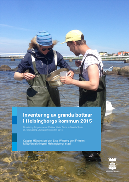 Inventering Av Grunda Bottnar I Helsingborgs Kommun 2015