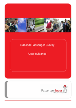 National Passenger Survey
