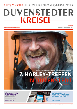 7. Harley-Treffen in Duvenstedt Mehr Auf Seite 4