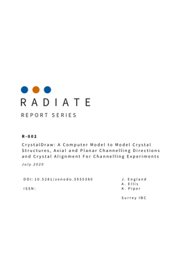 R-002 Crystaldraw: a Computer Model to Model Crystal Structures