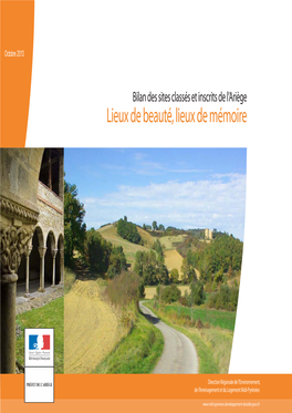 Lieux De Beauté, Lieux De Mémoire