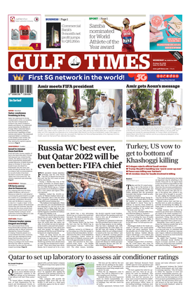Russia WC Best Ever, but Qatar 2022 Will Be Even Better