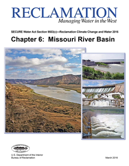 Chapter 6: Missouri River Basin
