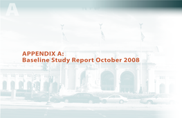 APPENDIX A: Baseline Study Report October 2008