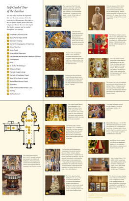 Self-Guided Tour of the Basilica