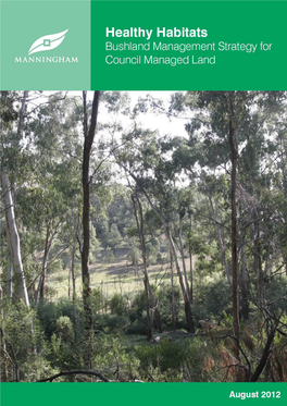 Bushland Management Strategy 2012